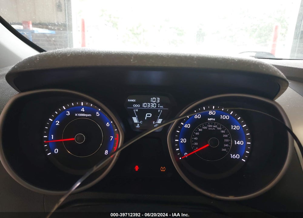 2013 HYUNDAI ELANTRA GS VIN: KMHDH6AE6DU013837