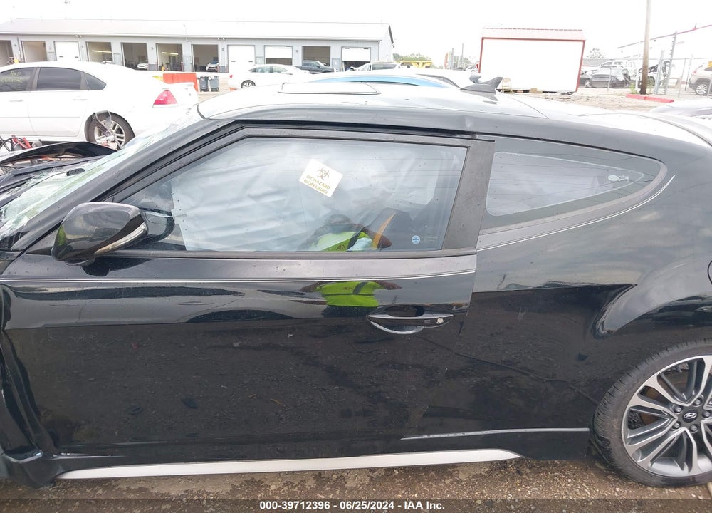2016 HYUNDAI VELOSTER TURBO VIN: KMHTC6AE4GU249515