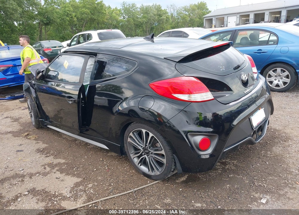 2016 HYUNDAI VELOSTER TURBO VIN: KMHTC6AE4GU249515