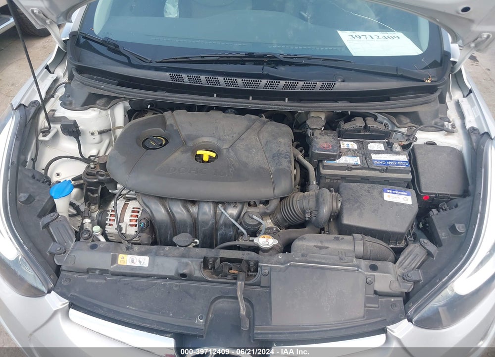 2014 HYUNDAI ELANTRA SE VIN: KMHDH4AE4EU111738