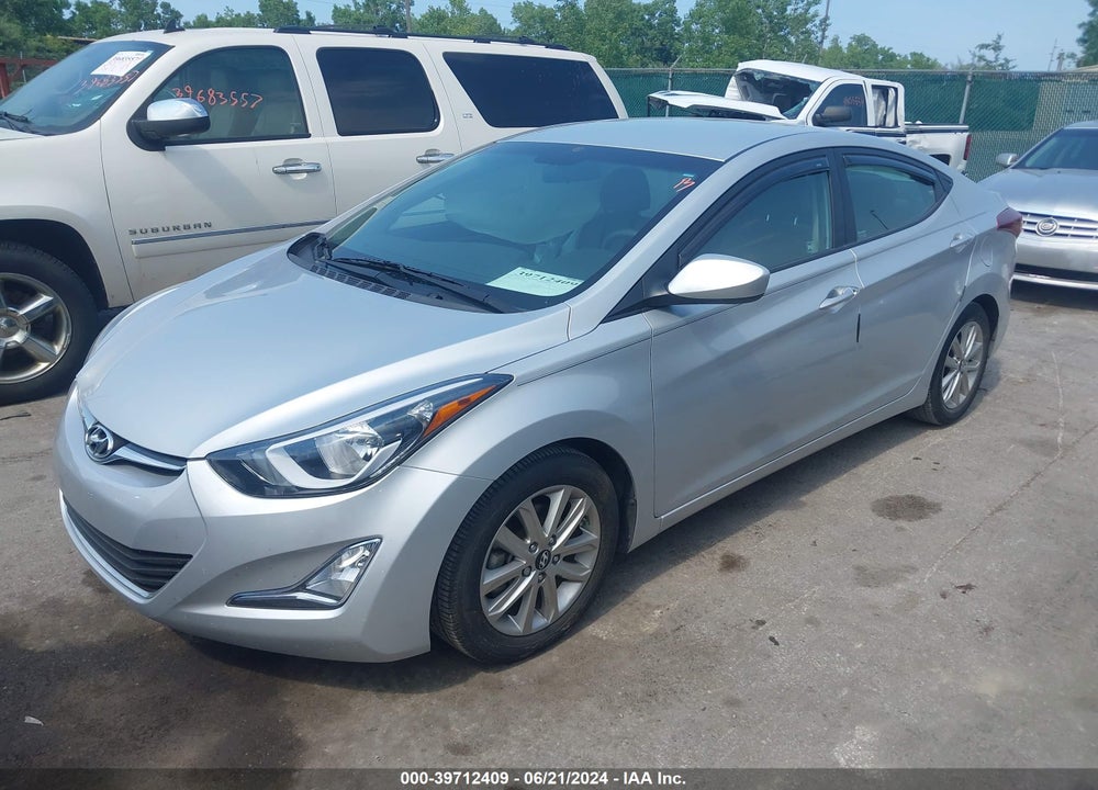 2014 HYUNDAI ELANTRA SE VIN: KMHDH4AE4EU111738