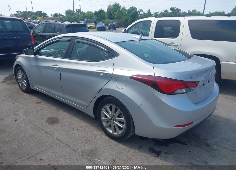 2014 HYUNDAI ELANTRA SE VIN: KMHDH4AE4EU111738