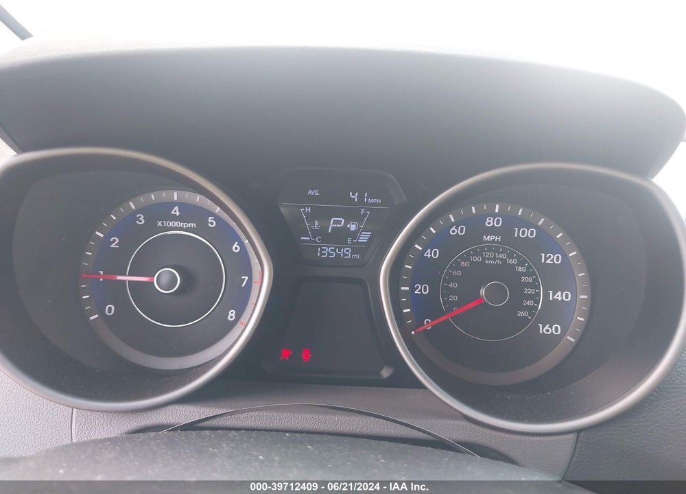 2014 HYUNDAI ELANTRA SE VIN: KMHDH4AE4EU111738