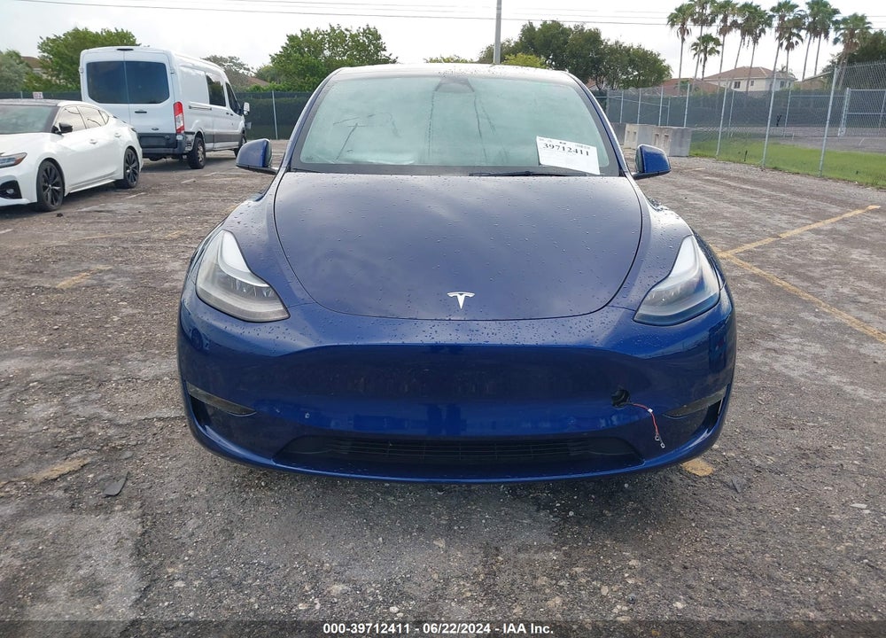 2022 TESLA MODEL Y PERFORMANCE DUAL MOTOR ALL-WHEEL DRIVE VIN: 7SAYGDEFXNF503288