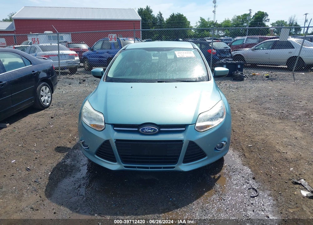 2012 FORD FOCUS SE VIN: 1FAHP3F29CL297478