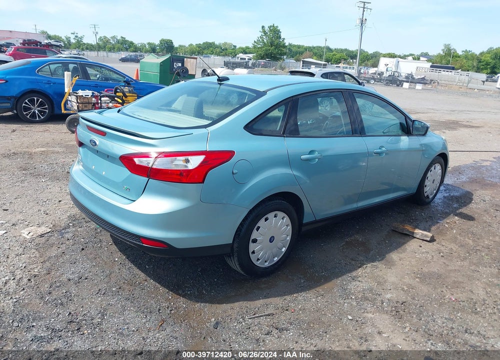 2012 FORD FOCUS SE VIN: 1FAHP3F29CL297478