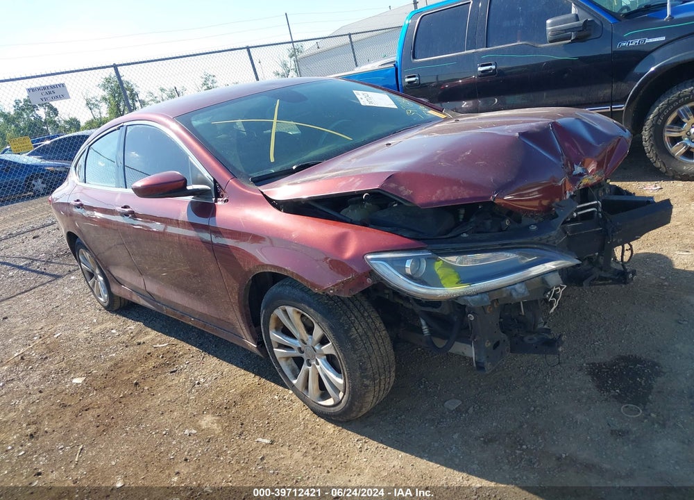 2016 CHRYSLER 200 LIMITED VIN: 1C3CCCAB9GN112464