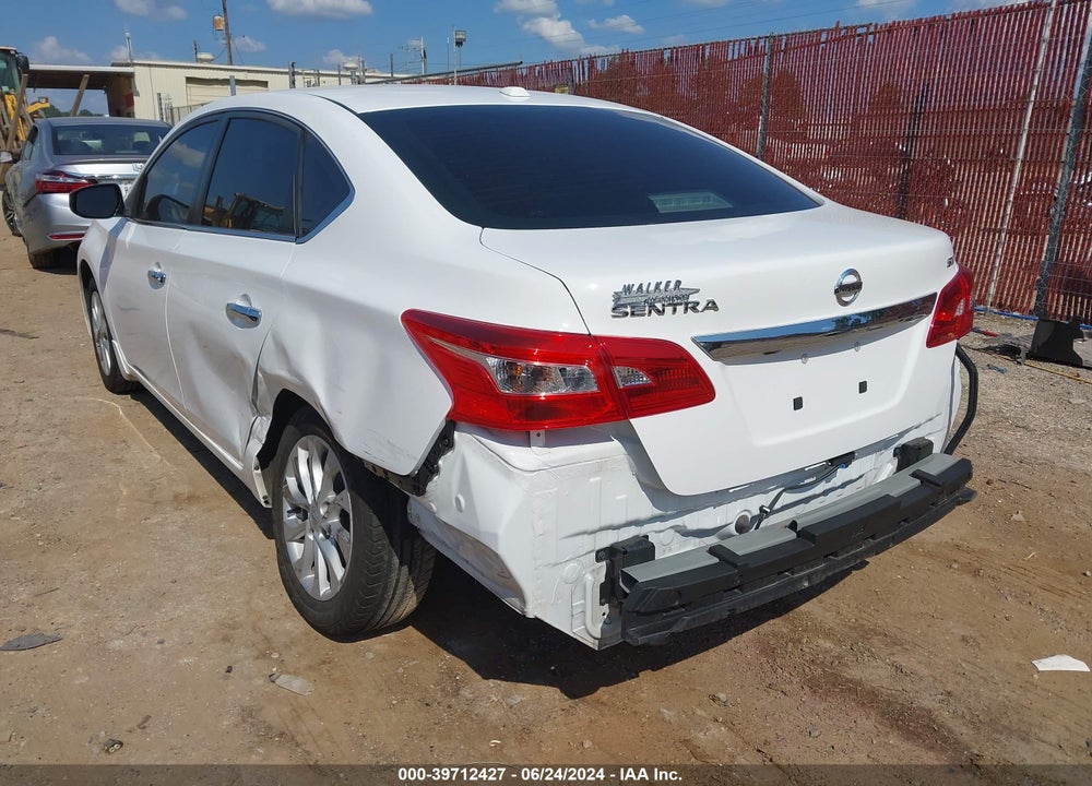 2019 NISSAN SENTRA SV VIN: 3N1AB7AP5KY410503