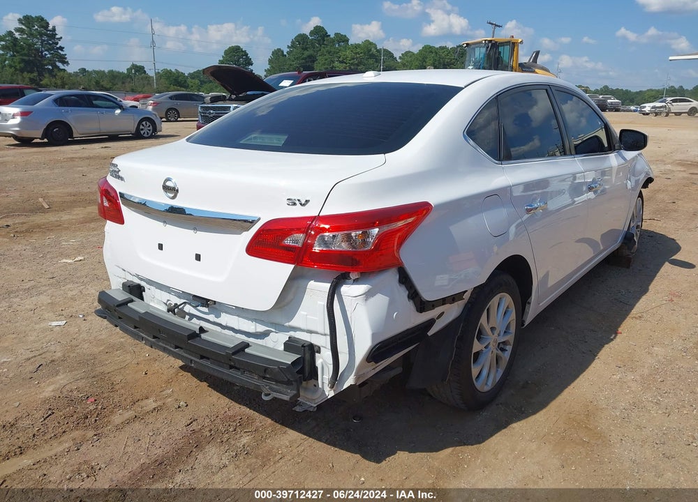 2019 NISSAN SENTRA SV VIN: 3N1AB7AP5KY410503