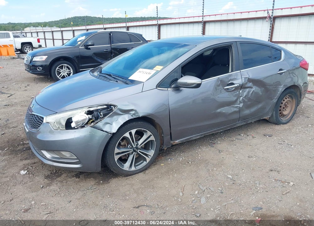 2015 KIA FORTE EX VIN: KNAFX4A83F5333495