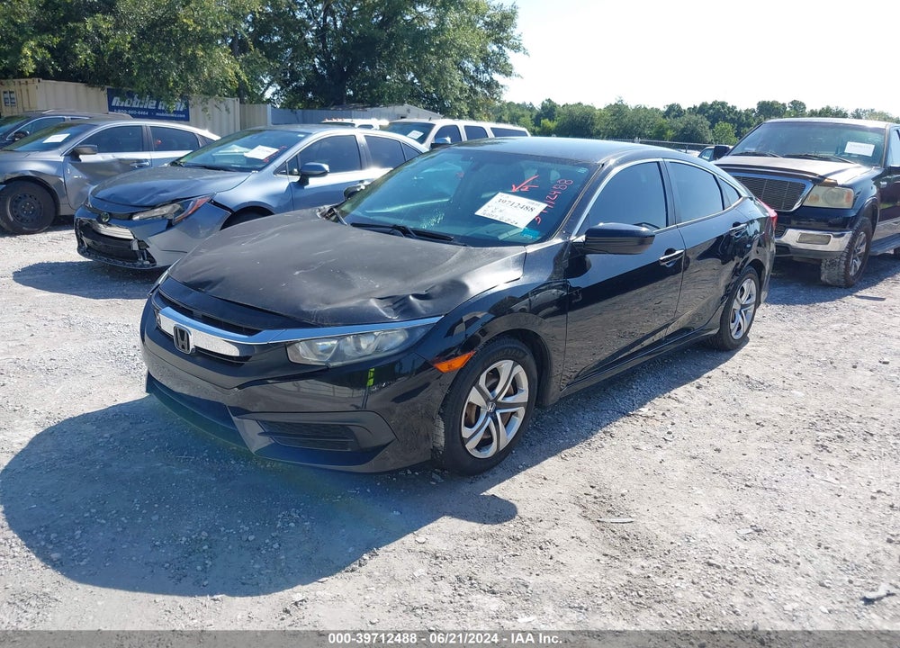 2016 HONDA CIVIC LX VIN: 19XFC2F56GE029391