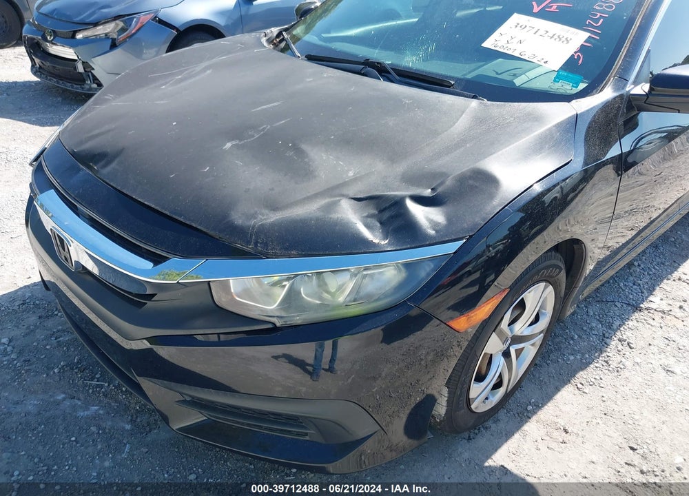 2016 HONDA CIVIC LX VIN: 19XFC2F56GE029391