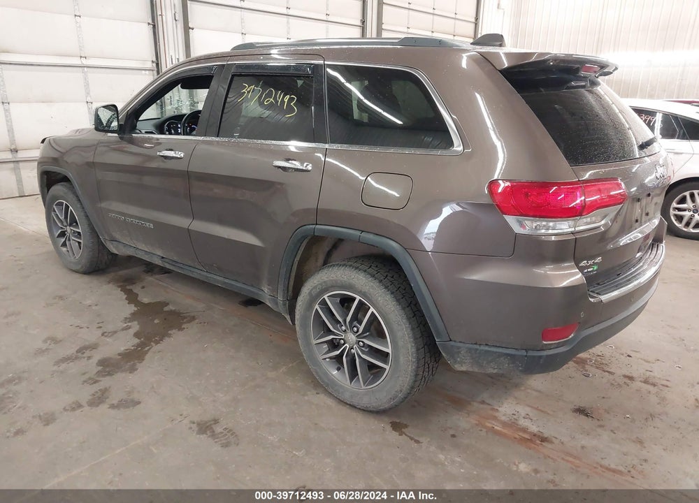 2018 JEEP GRAND CHEROKEE LIMITED 4X4 VIN: 1C4RJFBGXJC146939