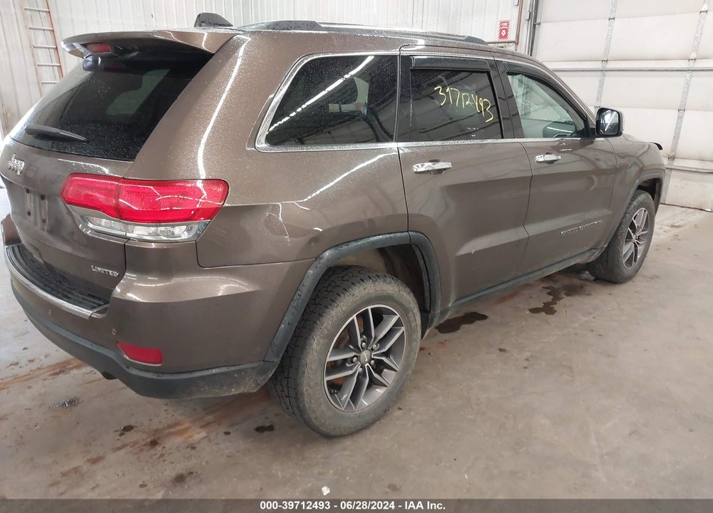 2018 JEEP GRAND CHEROKEE LIMITED 4X4 VIN: 1C4RJFBGXJC146939
