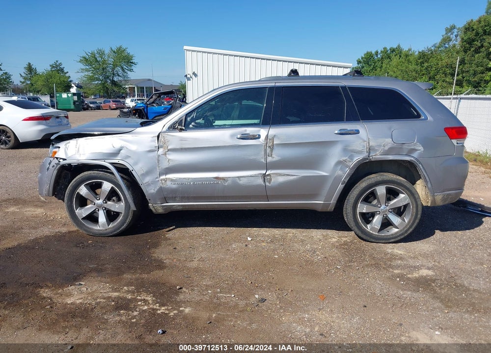 2015 JEEP GRAND CHEROKEE OVERLAND VIN: 1C4RJFCG7FC815352