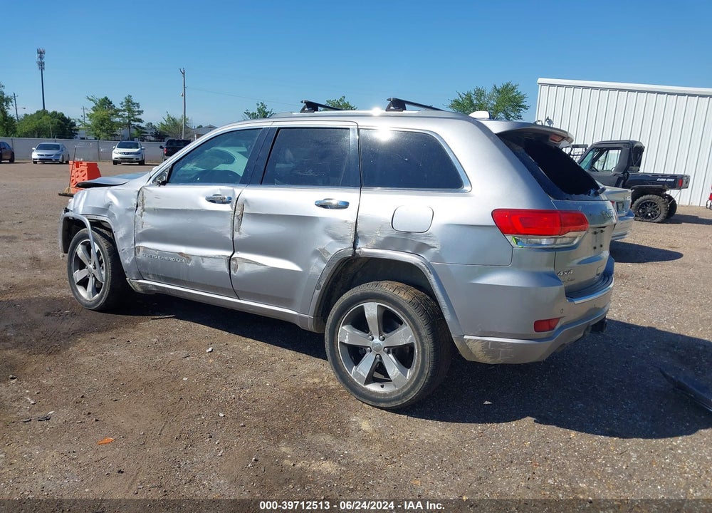 2015 JEEP GRAND CHEROKEE OVERLAND VIN: 1C4RJFCG7FC815352