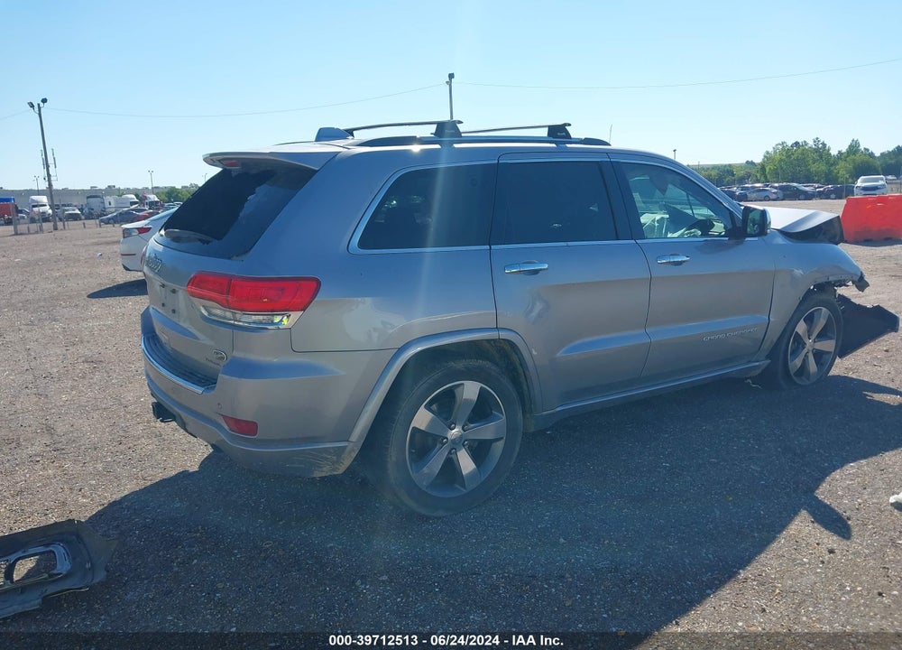 2015 JEEP GRAND CHEROKEE OVERLAND VIN: 1C4RJFCG7FC815352