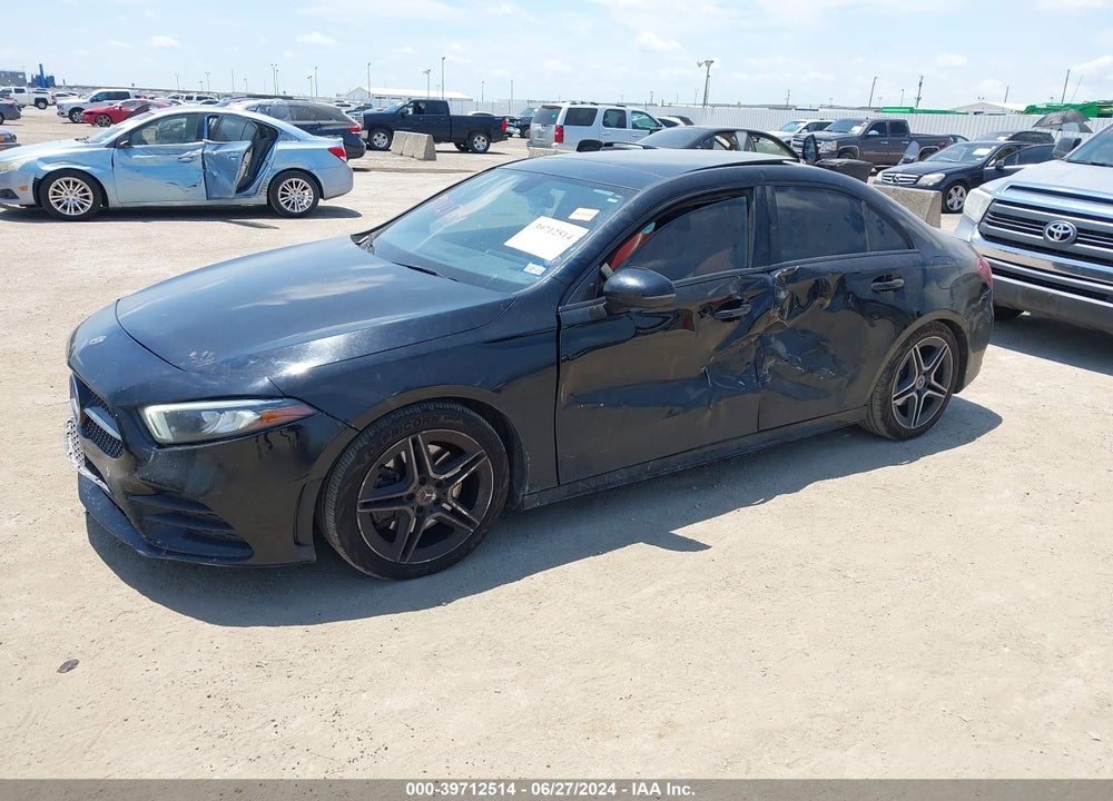 2019 MERCEDES-BENZ A 220 VIN: WDD3G4EB6KW019460