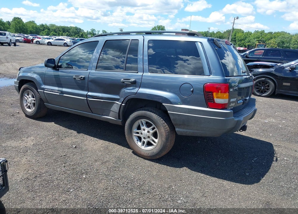 2002 JEEP GRAND CHEROKEE VIN: 1J4GW48N02C193783