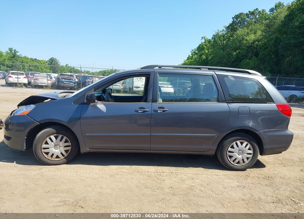 2010 TOYOTA SIENNA CE VIN: 5TDKK4CC9AS309285