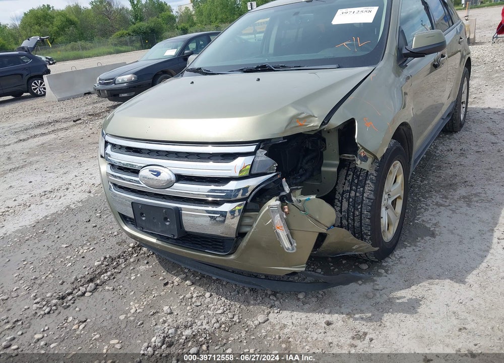 2012 FORD EDGE SEL VIN: 2FMDK3J97CBA09626