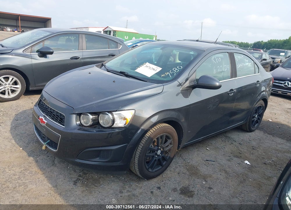 2014 CHEVROLET SONIC LT AUTO VIN: 1G1JC5SH9E4157580