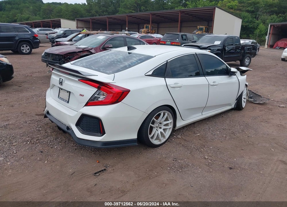 2017 HONDA CIVIC SI VIN: 2HGFC1E55HH705557