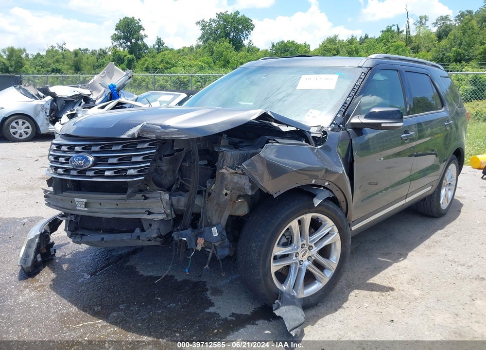 2016 FORD EXPLORER XLT VIN: 1FM5K7D83GGD26008