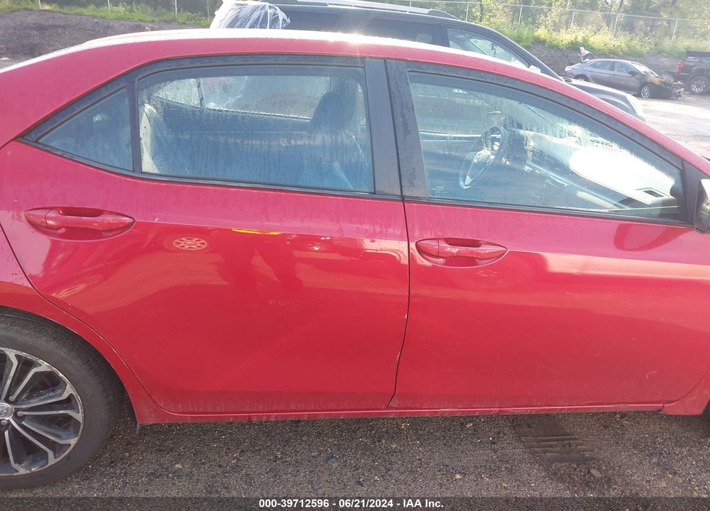 2015 TOYOTA COROLLA S PLUS VIN: 2T1BURHE3FC275524