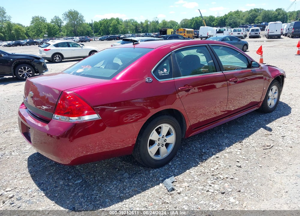 2009 CHEVROLET IMPALA LT VIN: 2G1WT57N591236220