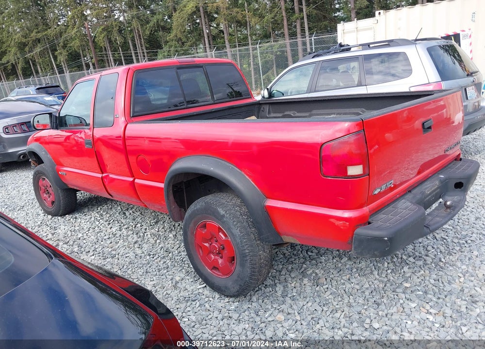 2000 CHEVROLET S-10 LS VIN: 1GCCT19W7Y8287609