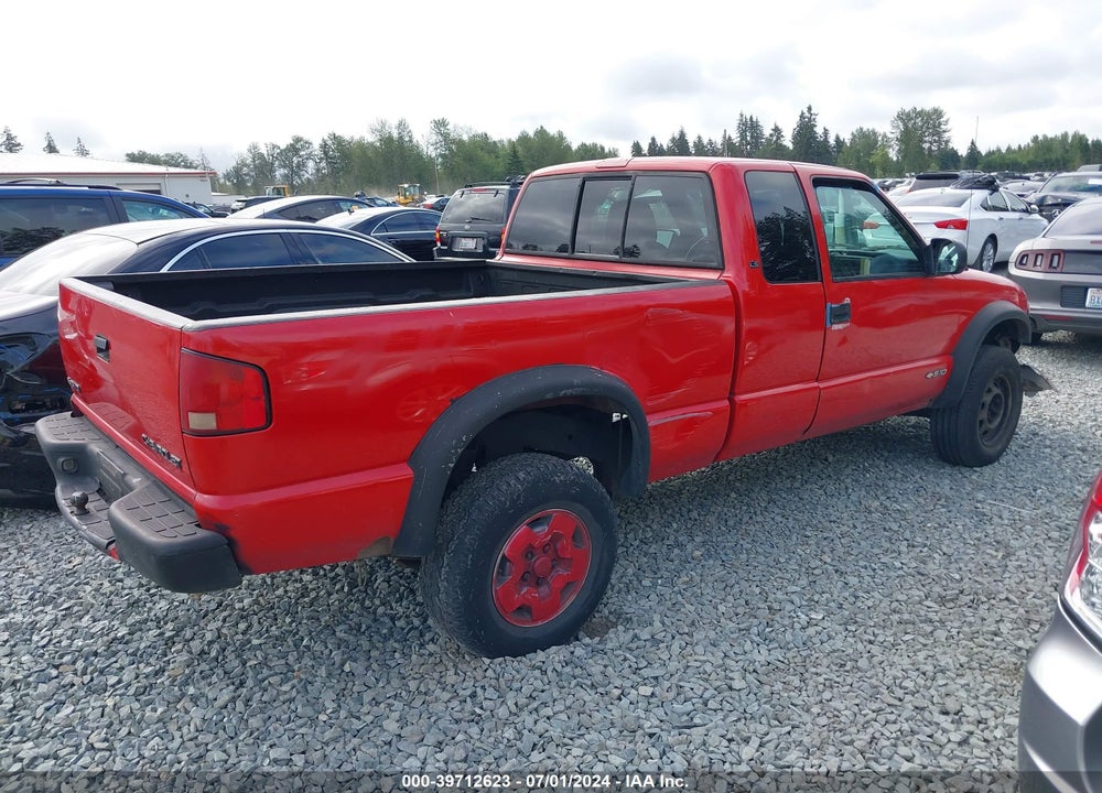 2000 CHEVROLET S-10 LS VIN: 1GCCT19W7Y8287609