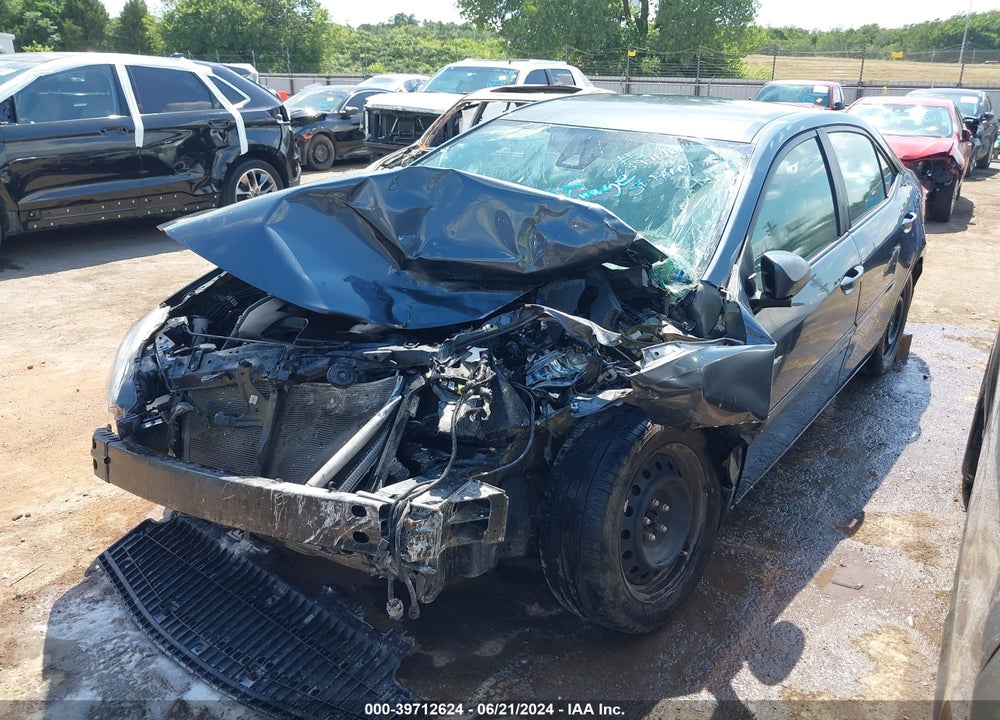 2019 TOYOTA COROLLA LE VIN: 2T1BURHE6KC156523