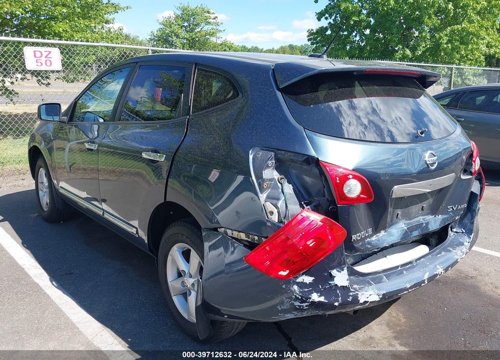 2012 NISSAN ROGUE S VIN: JN8AS5MV7CW411368