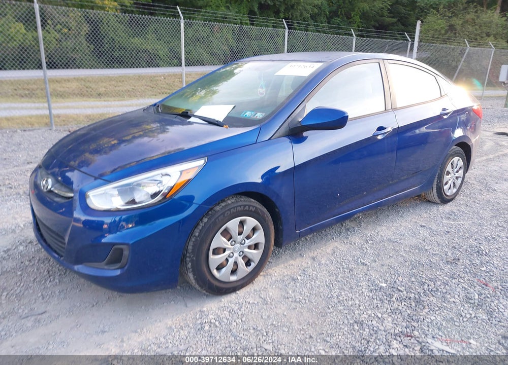 2016 HYUNDAI ACCENT SE VIN: KMHCT4AE6GU106294