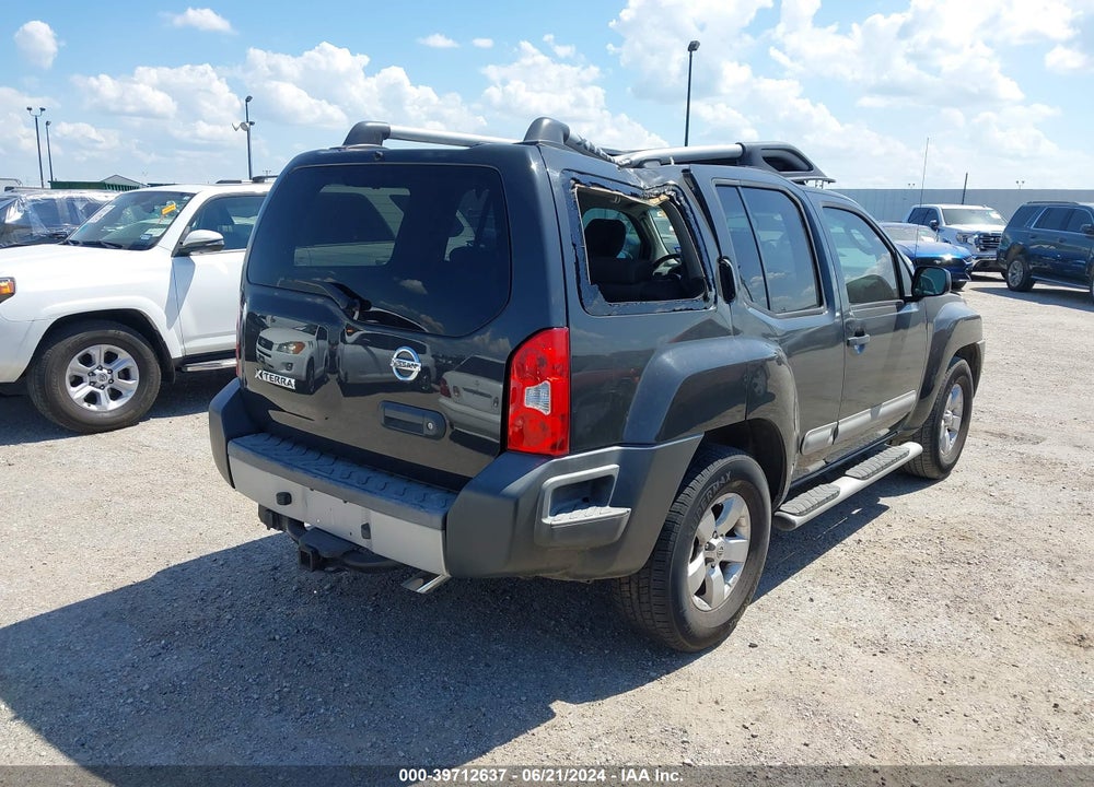 2011 NISSAN XTERRA S VIN: 5N1AN0NU9BC507008