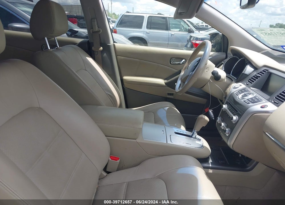 2013 NISSAN MURANO SL VIN: JN8AZ1MUXDW204146