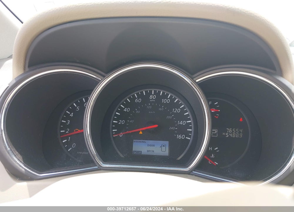 2013 NISSAN MURANO SL VIN: JN8AZ1MUXDW204146