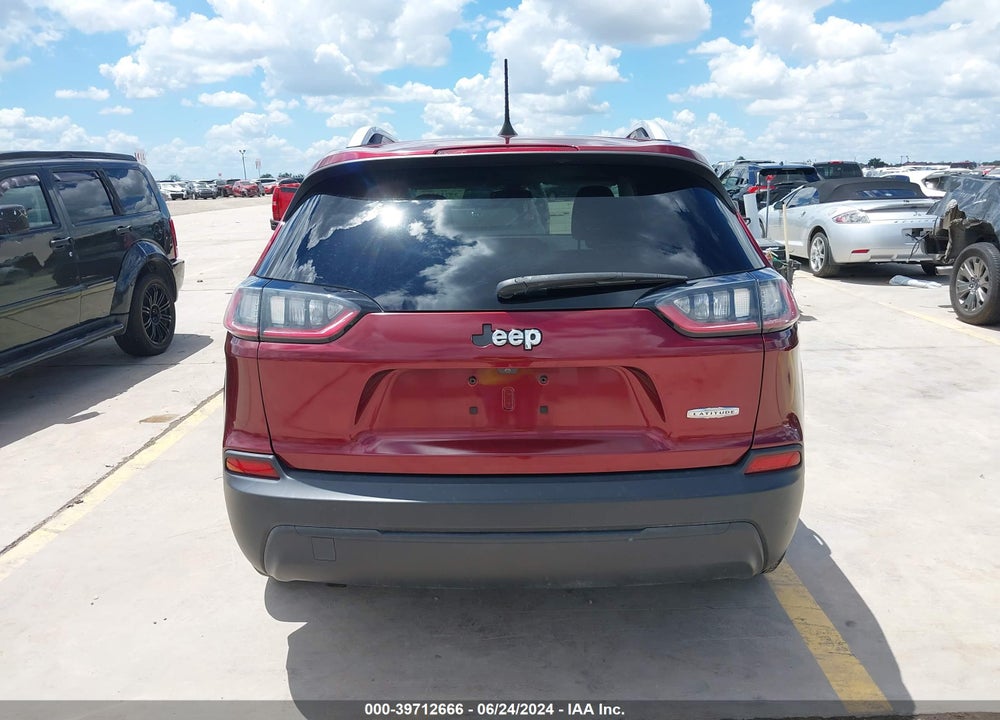 2019 JEEP CHEROKEE LATITUDE FWD VIN: 1C4PJLCBXKD357823