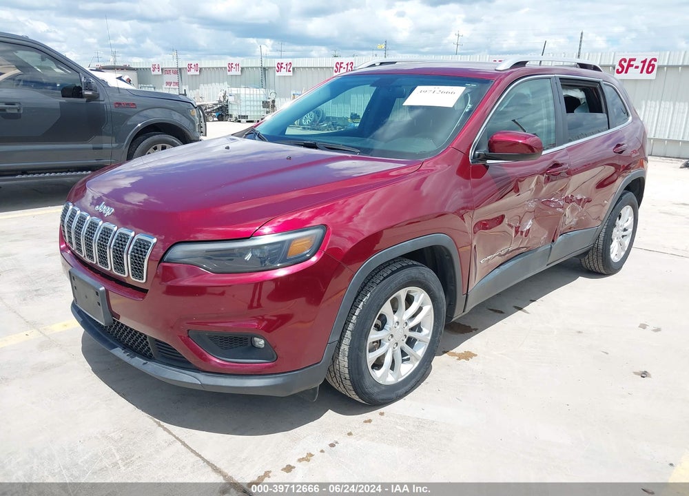2019 JEEP CHEROKEE LATITUDE FWD VIN: 1C4PJLCBXKD357823