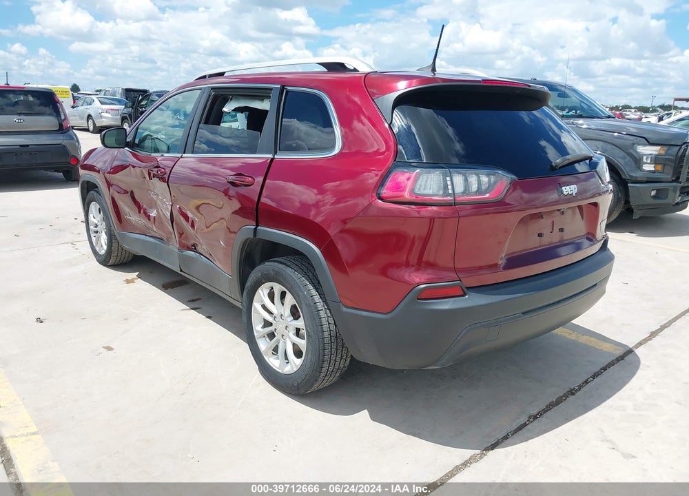 2019 JEEP CHEROKEE LATITUDE FWD VIN: 1C4PJLCBXKD357823