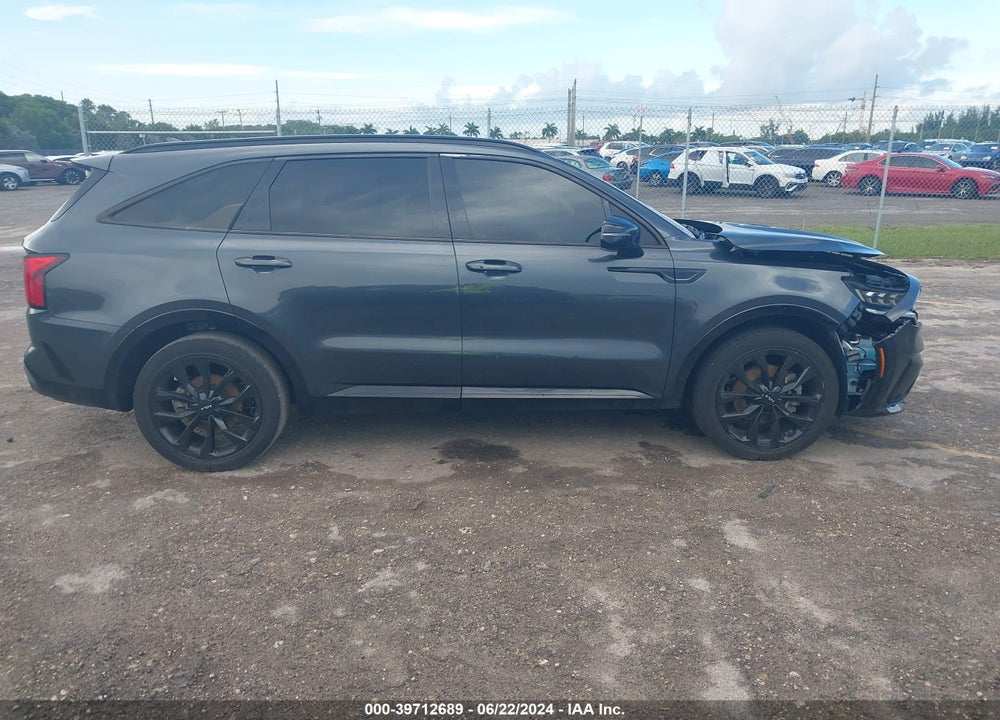 2022 KIA SORENTO SX VIN: 5XYRK4LF8NG099189