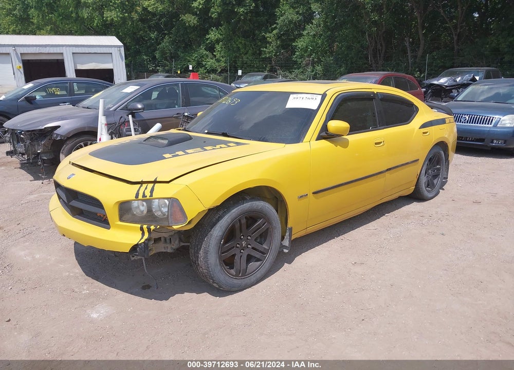 2006 DODGE CHARGER RT VIN: 2B3KA53H96H385214