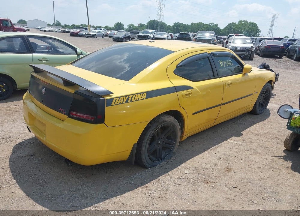2006 DODGE CHARGER RT VIN: 2B3KA53H96H385214