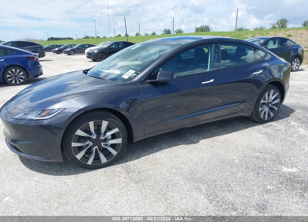 2024 TESLA MODEL 3 REAR-WHEEL DRIVE VIN: 5YJ3E1EA7RF768594