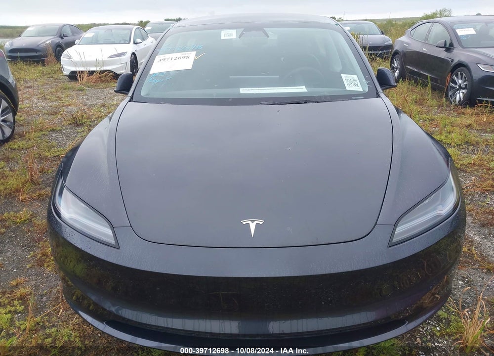2024 TESLA MODEL 3 REAR-WHEEL DRIVE VIN: 5YJ3E1EA7RF768594