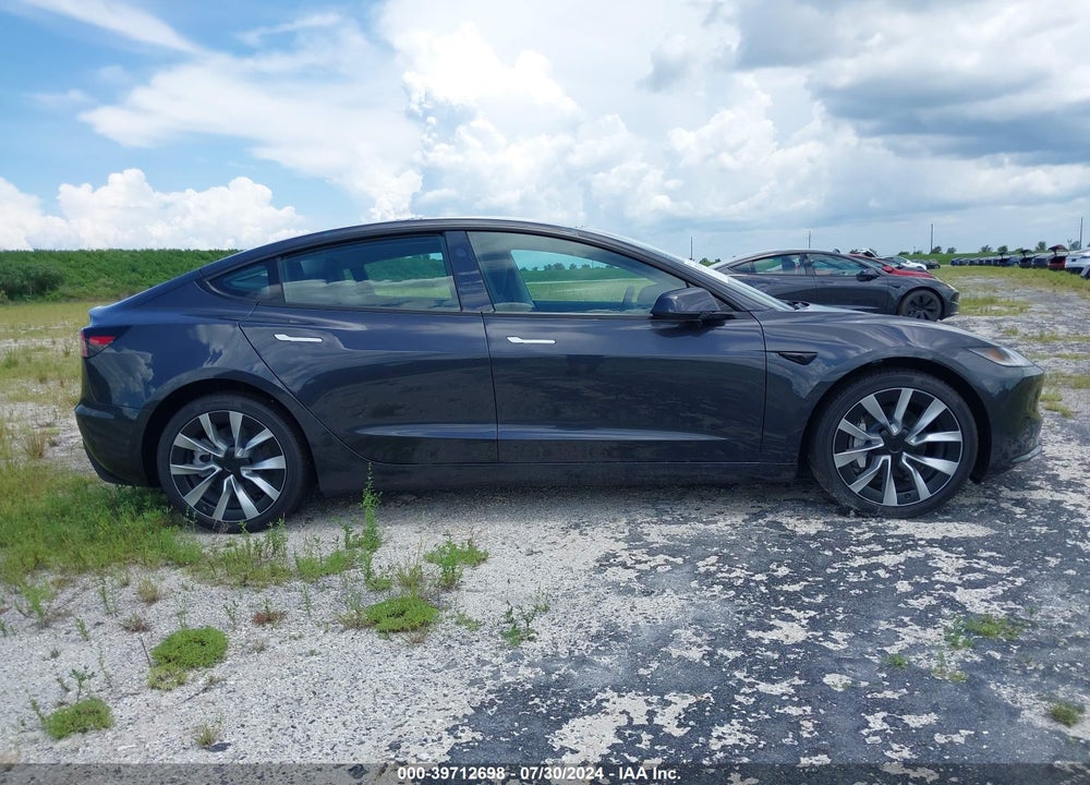 2024 TESLA MODEL 3 REAR-WHEEL DRIVE VIN: 5YJ3E1EA7RF768594