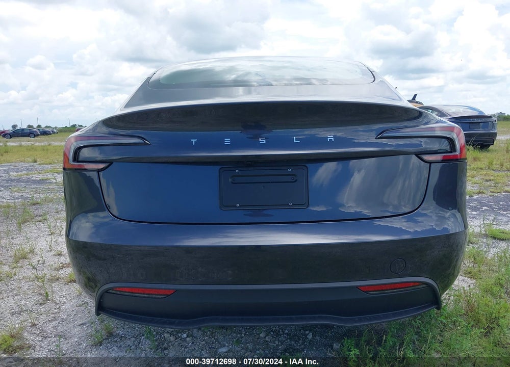 2024 TESLA MODEL 3 REAR-WHEEL DRIVE VIN: 5YJ3E1EA7RF768594
