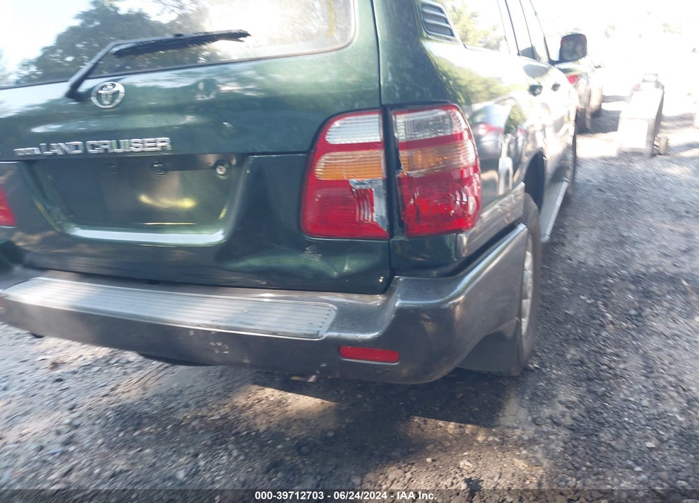 1999 TOYOTA LAND CRUISER VIN: JT3HT05J6X0047978