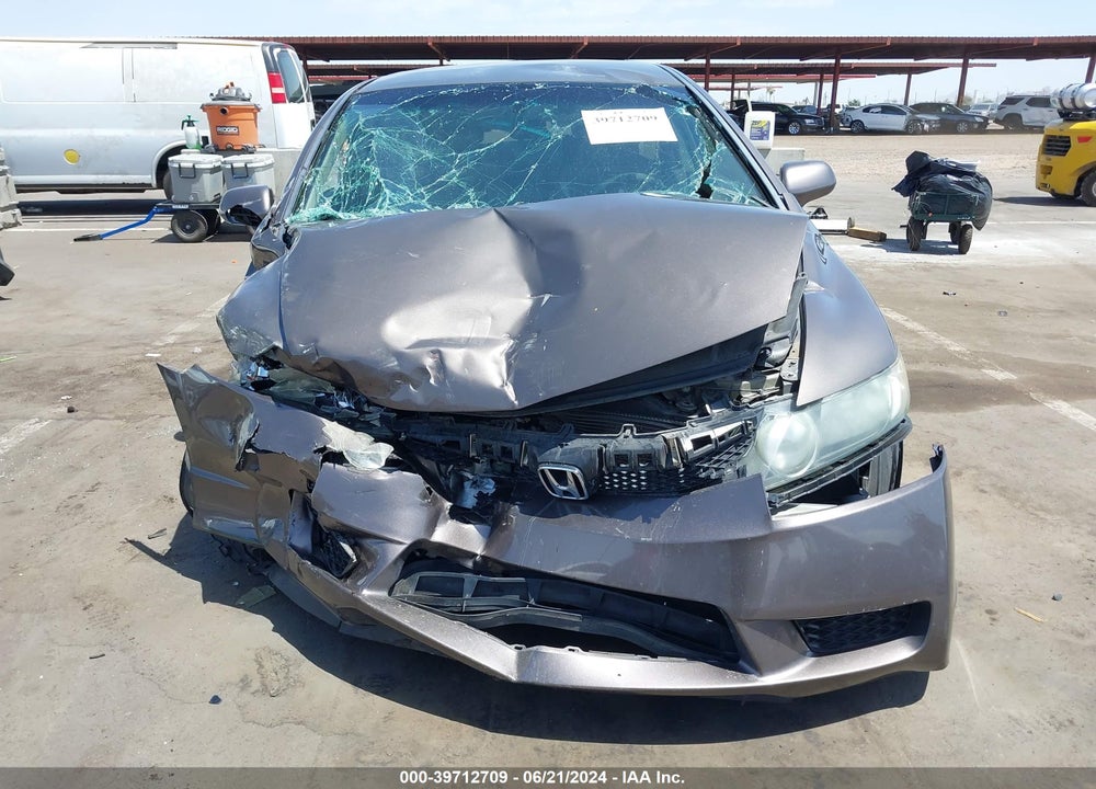 2010 HONDA CIVIC LX VIN: 2HGFA1F58AH567622